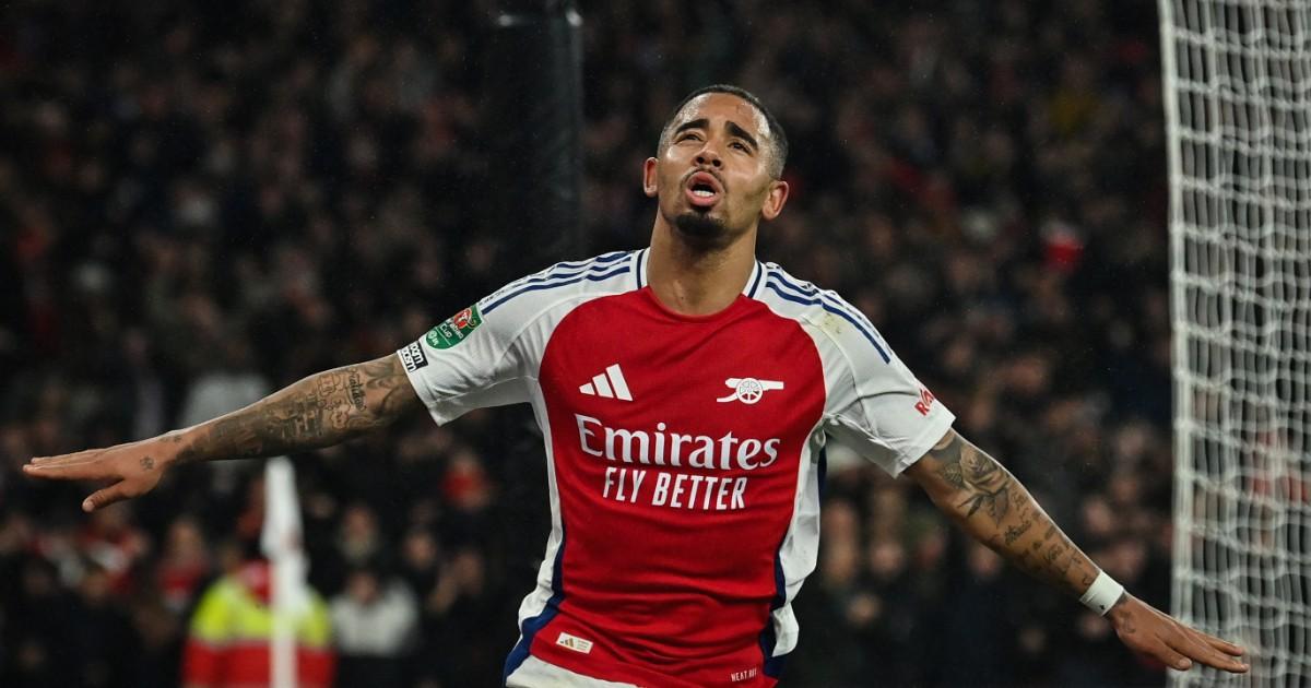 Arsenal venció al Crystal Palace y avanzó en la Copa de la Liga inglesa