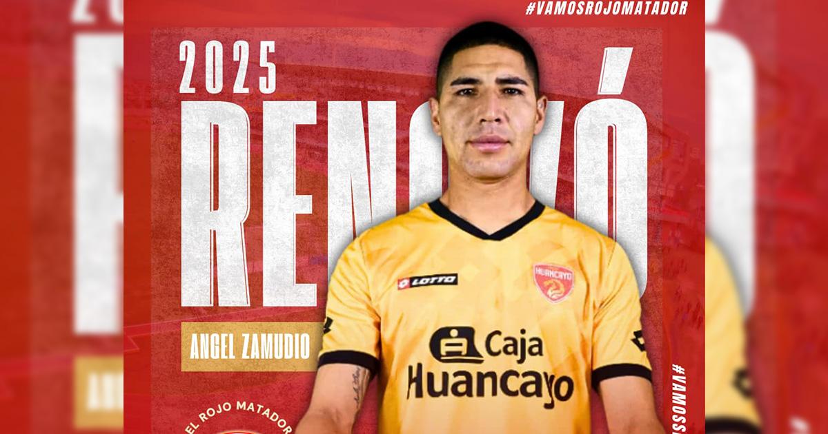 Aseguran el arco: Ángel Zamudio renovó con Sport Huancayo
