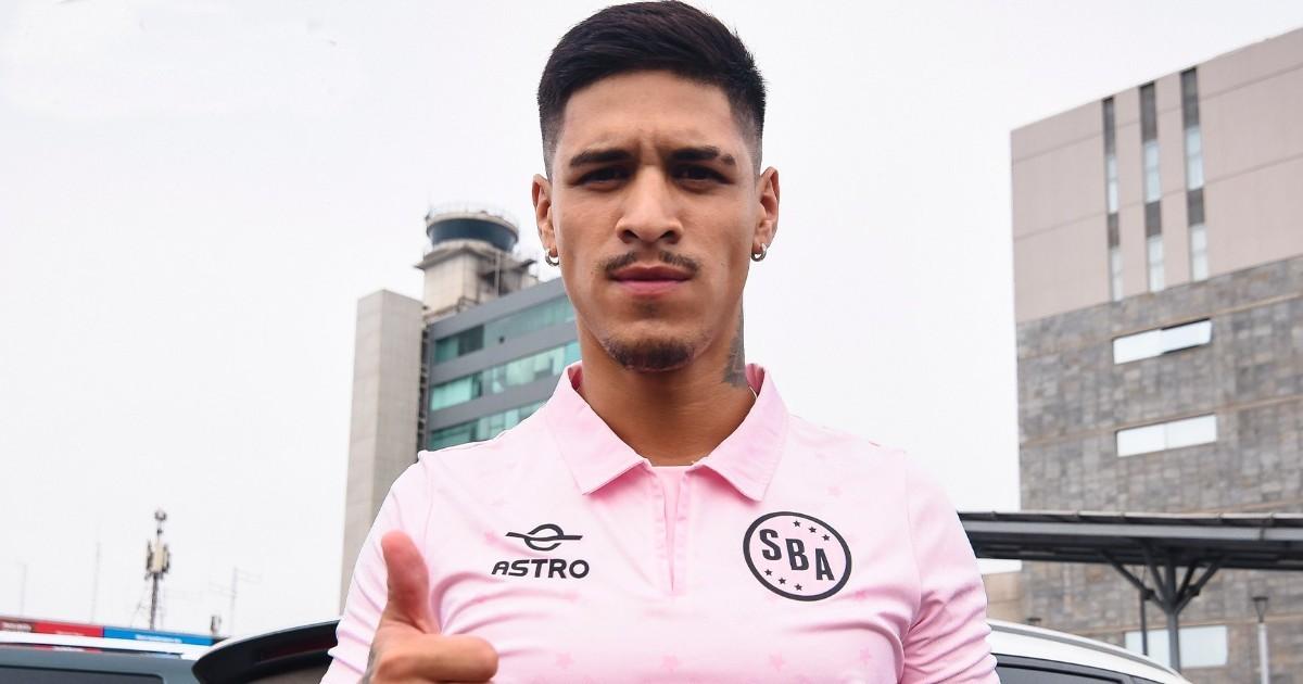 Matías Almirón llegó al país para la pretemporada de Sport Boys