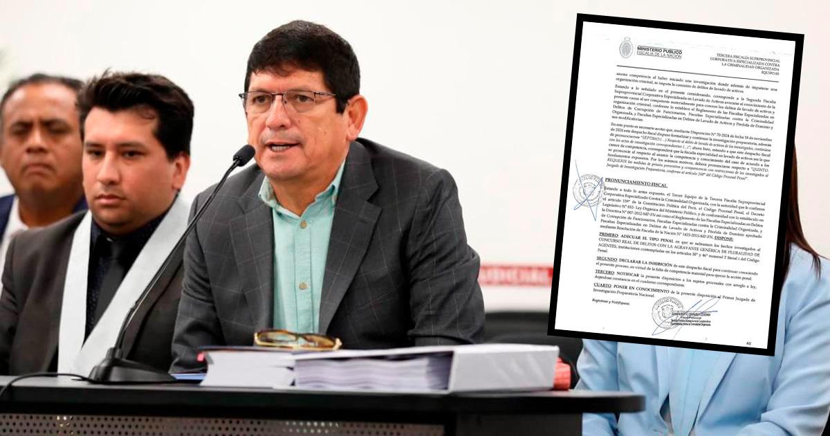 Fiscalía se inhibe para continuar investigación contra Agustín Lozano