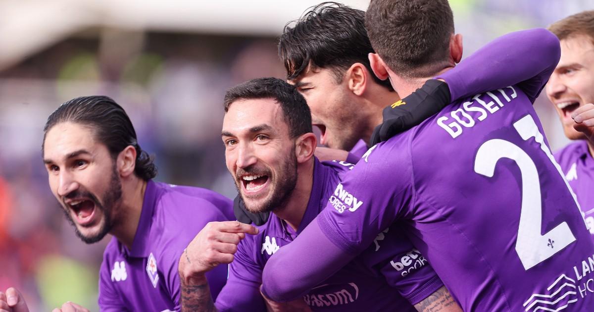 Sin Lapadula, Cagliari perdió ante Fiorentina