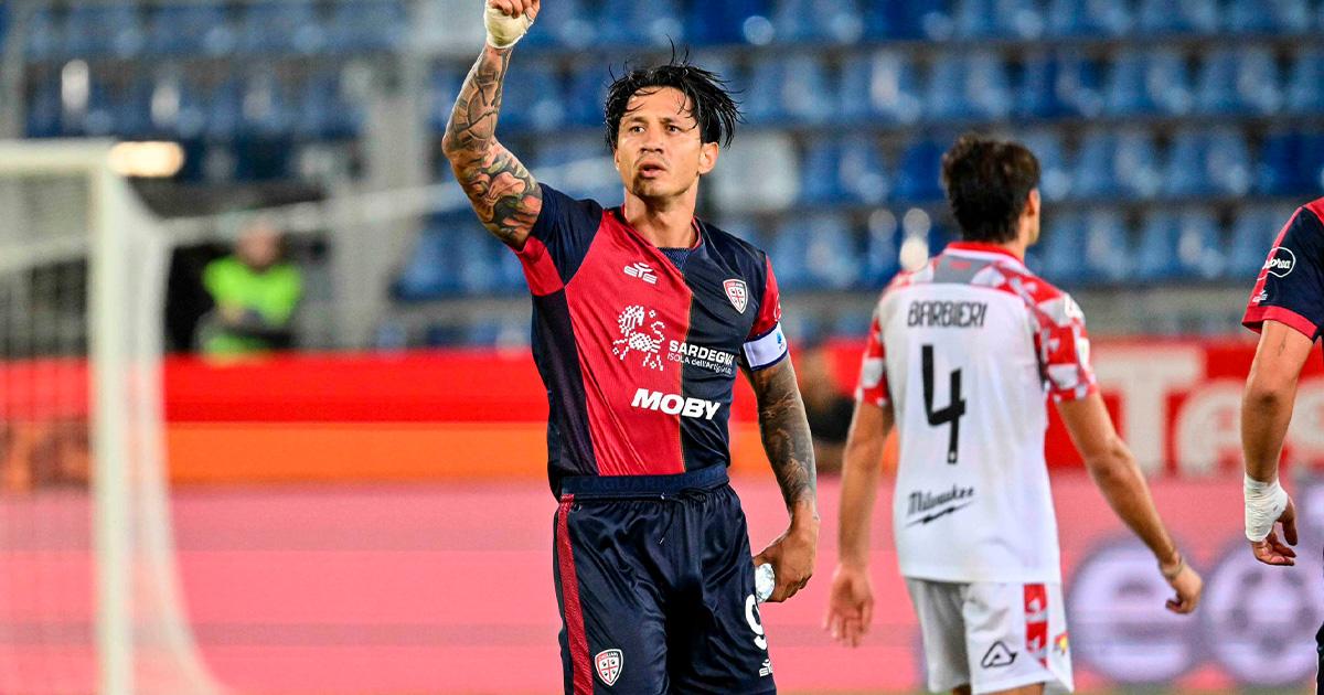 Lapadula quedó concentrado para enfrentar a Atalanta por la Serie A