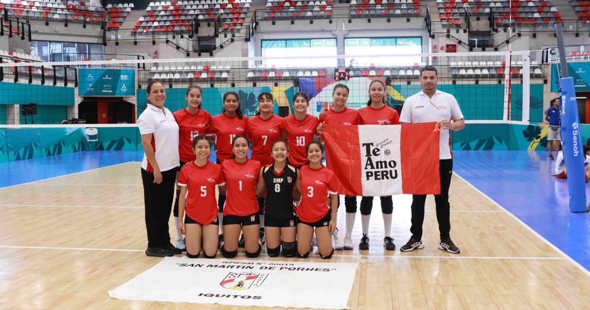Team Perú quedó listo para competir en Juegos Sudamericanos Escolares Bucaramanga 2024