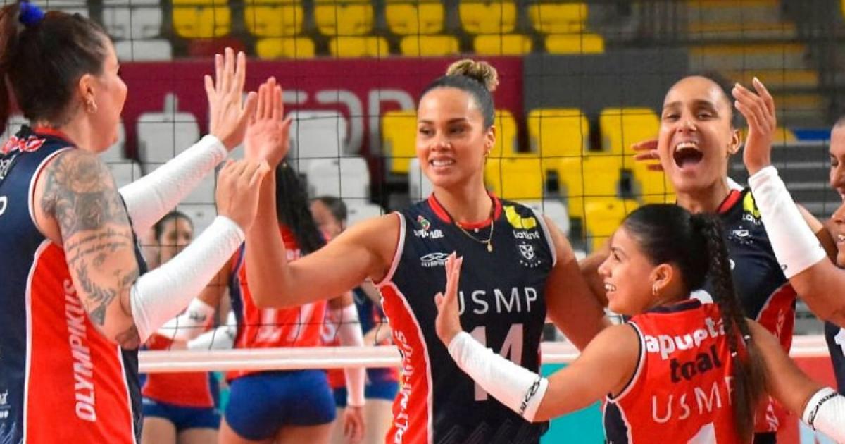 San Martín derrotó por 3-0 a Wanka por la Liga Peruana de Vóley