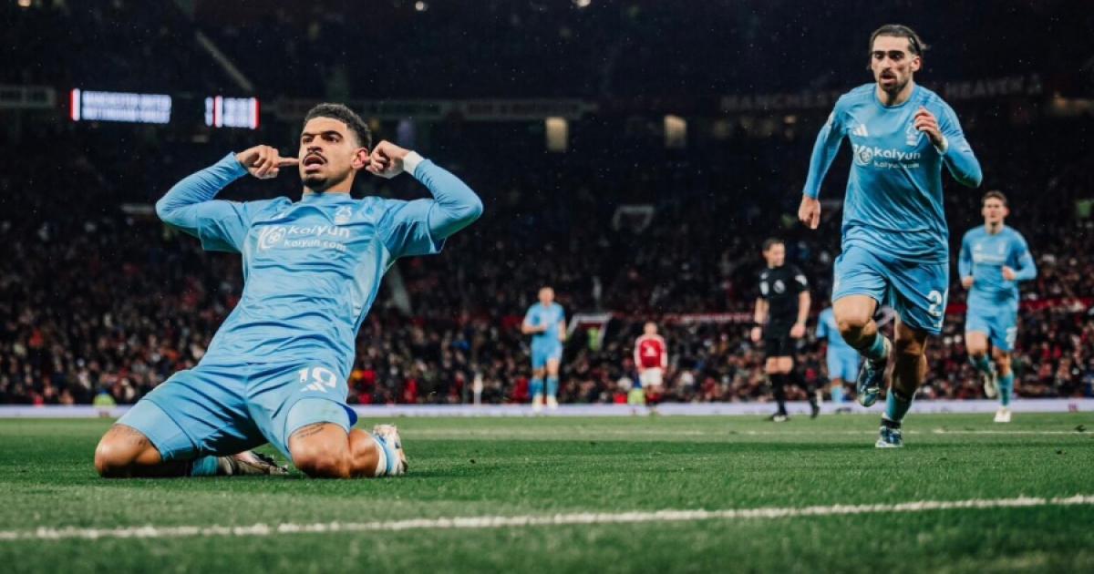 Nottingham Forest derrotó al Manchester United y escala a zona internacional