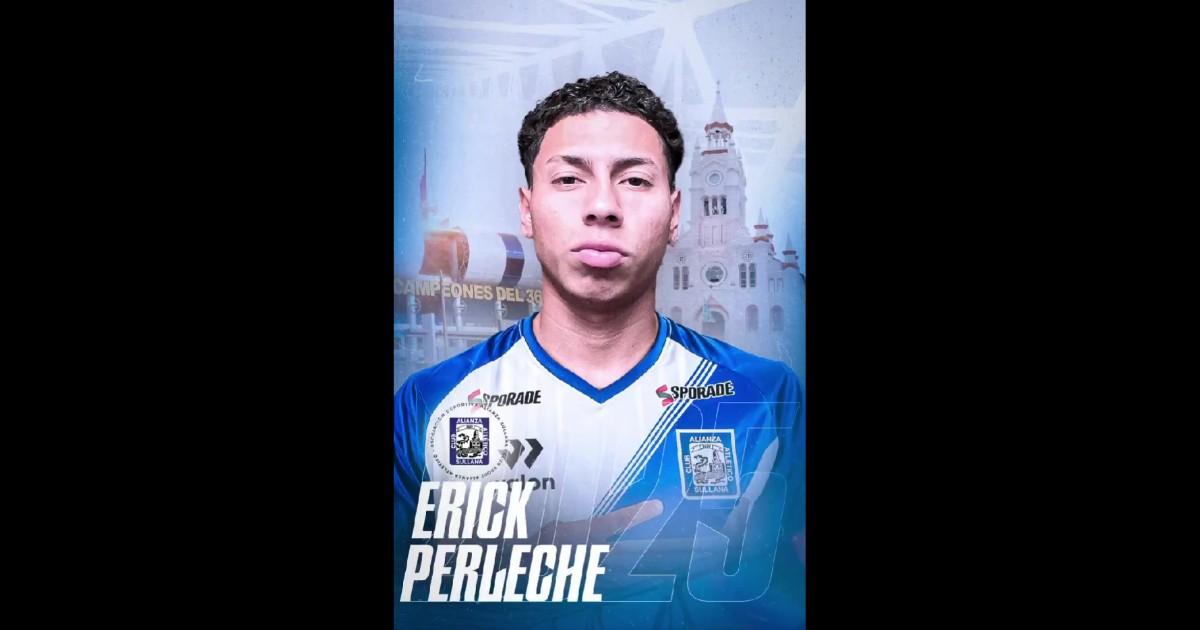 Alianza Atlético anunció la contratación de Erick Perleche