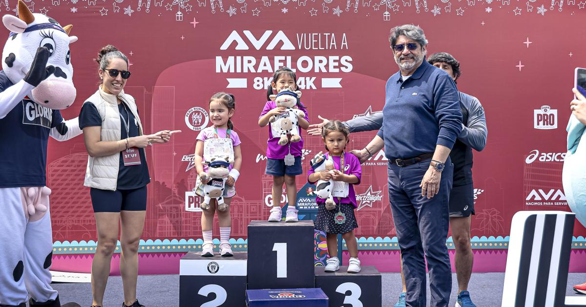¡Éxito total! Más de seis mil participantes hubo en Carrera 'AVA Vuelta a Miraﬂores'