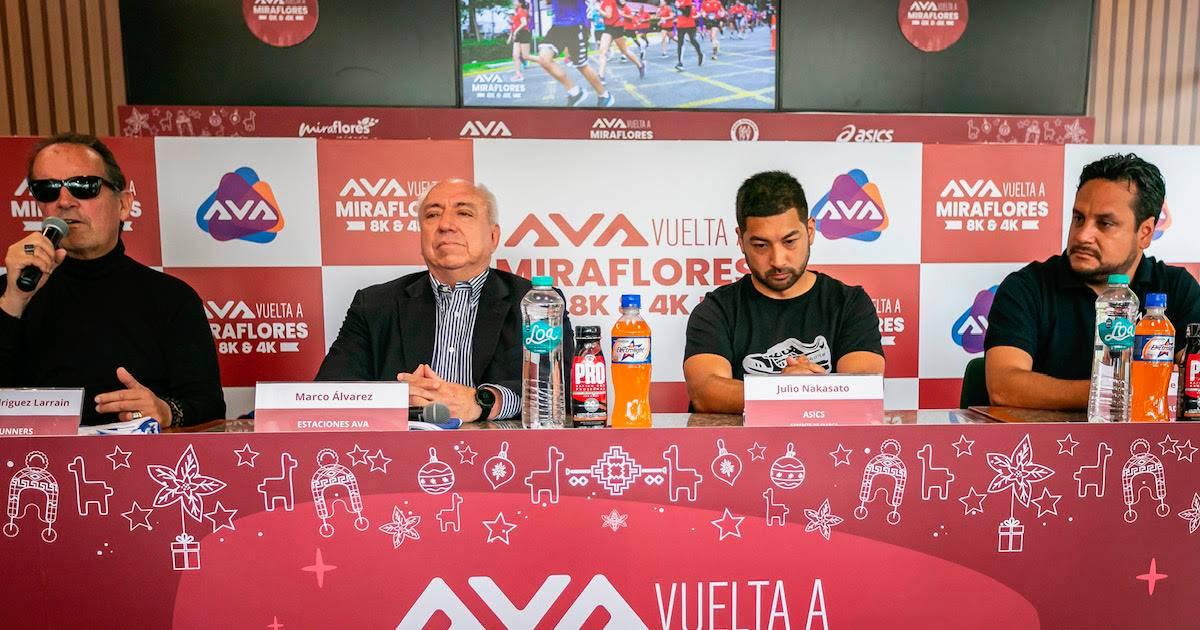 Carrera ‘AVA Vuelta a Miraﬂores’ se correrá el próximo domingo 15