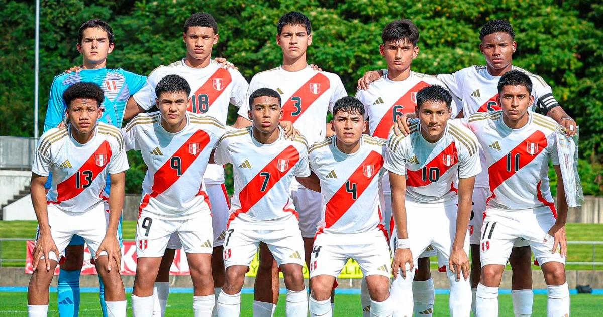 Perú ya conoce rivales en el Sudamericano Sub-17