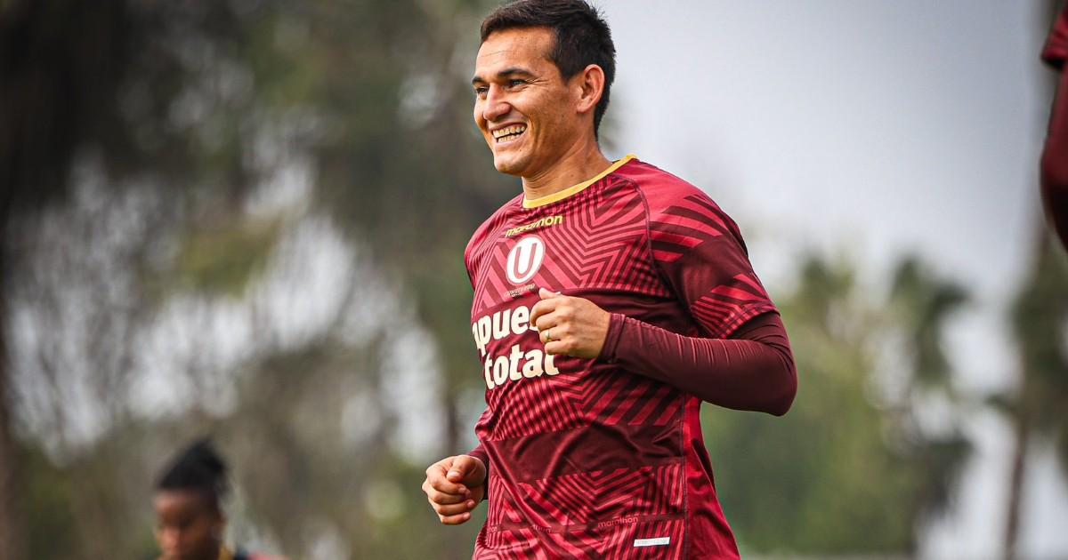 Jairo Vélez cumplió su primer entrenamiento con la 'U'