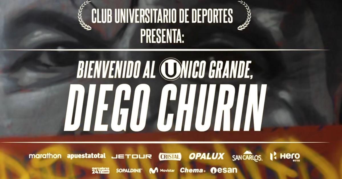   OFICIAL: Churín reforzará el ataque de la 'U' en el 2025