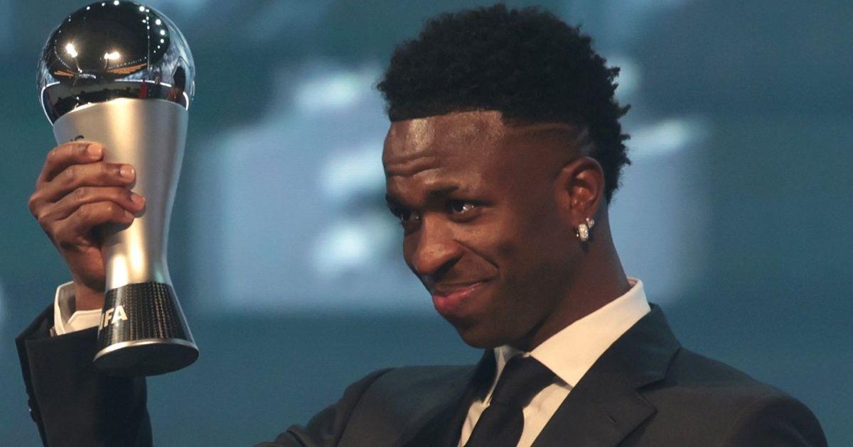 Vinicius se llevó el premio 'The Best'