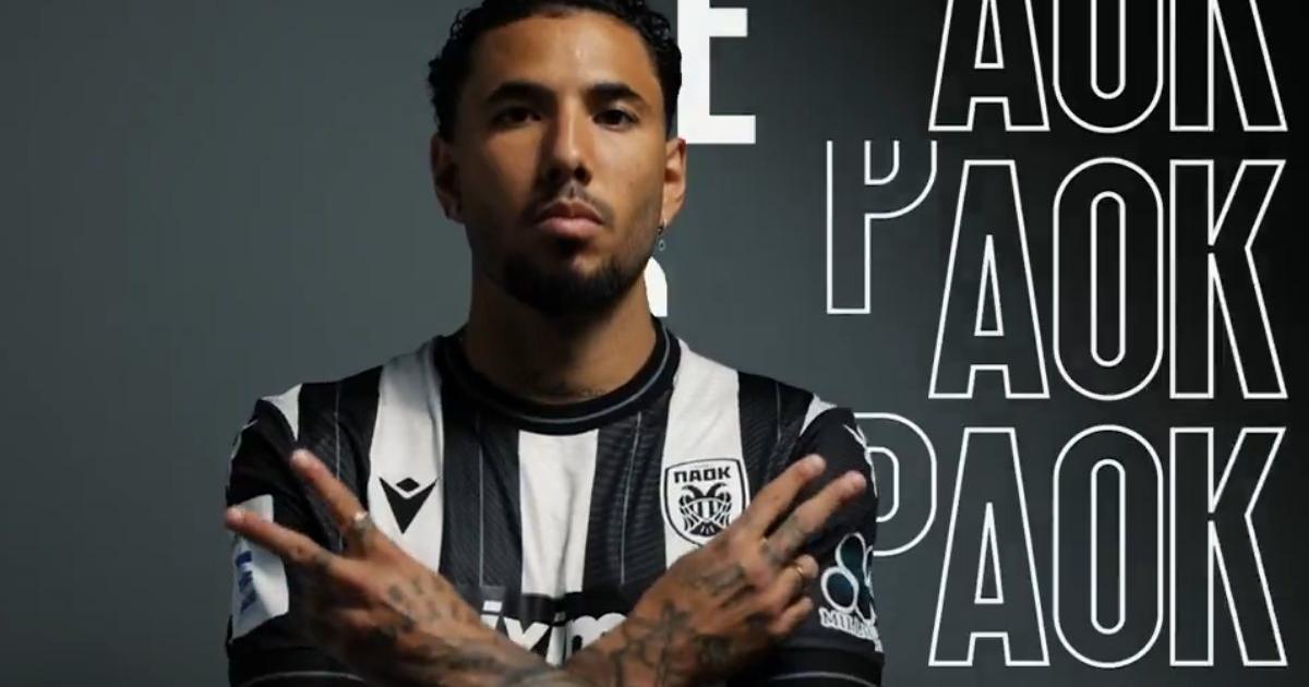 (VIDEO) ¡Hasta el 2027! Peña fue oficializado como refuerzo de PAOK