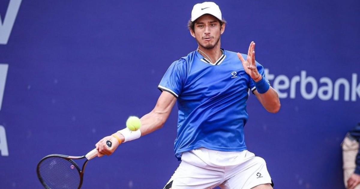 Conner Huertas del Pino cayó ante brasileño Da Silva y quedó eliminado de Challenger de Buenos Aires