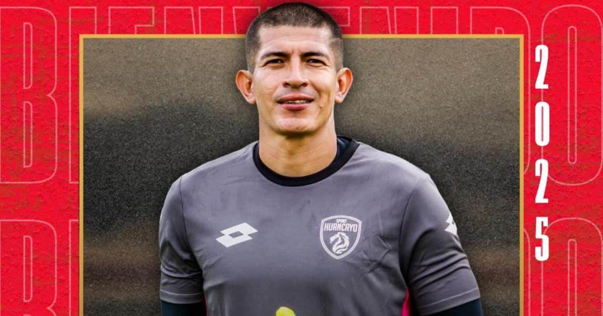 Willy Díaz es nuevo arquero de Sport Huancayo