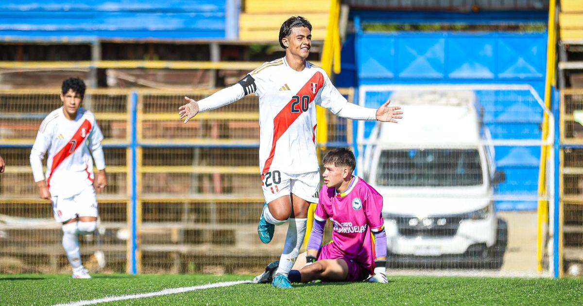 Selección Sub-17 debutó con triunfo en su gira por Chile