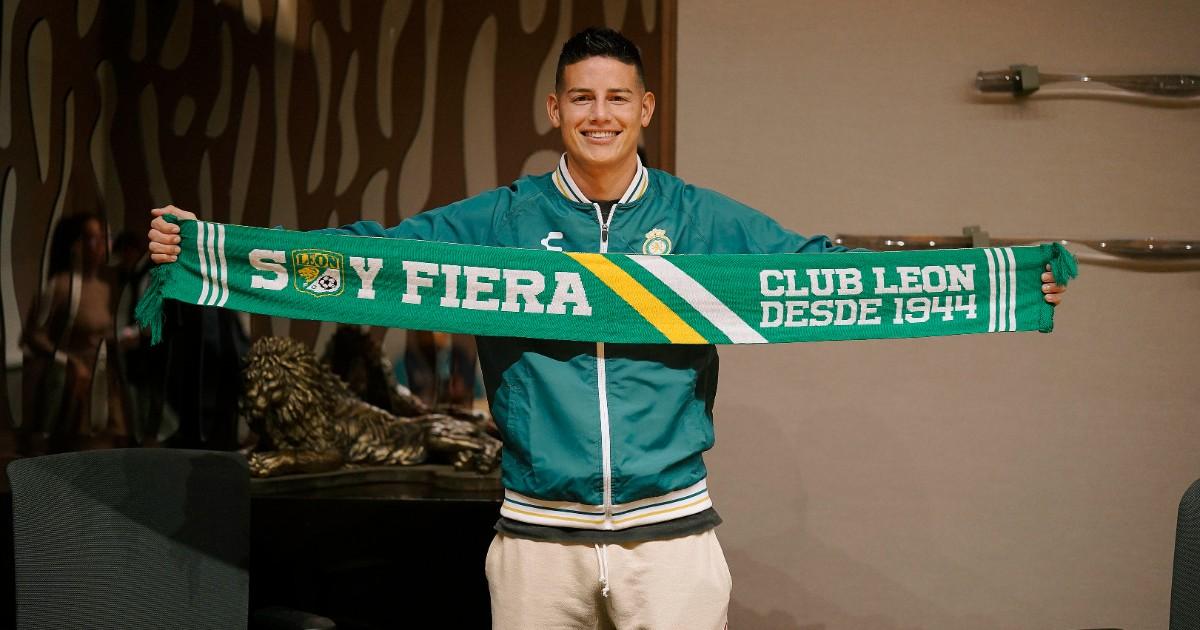 León de México hizo oficial la contratación de James Rodríguez