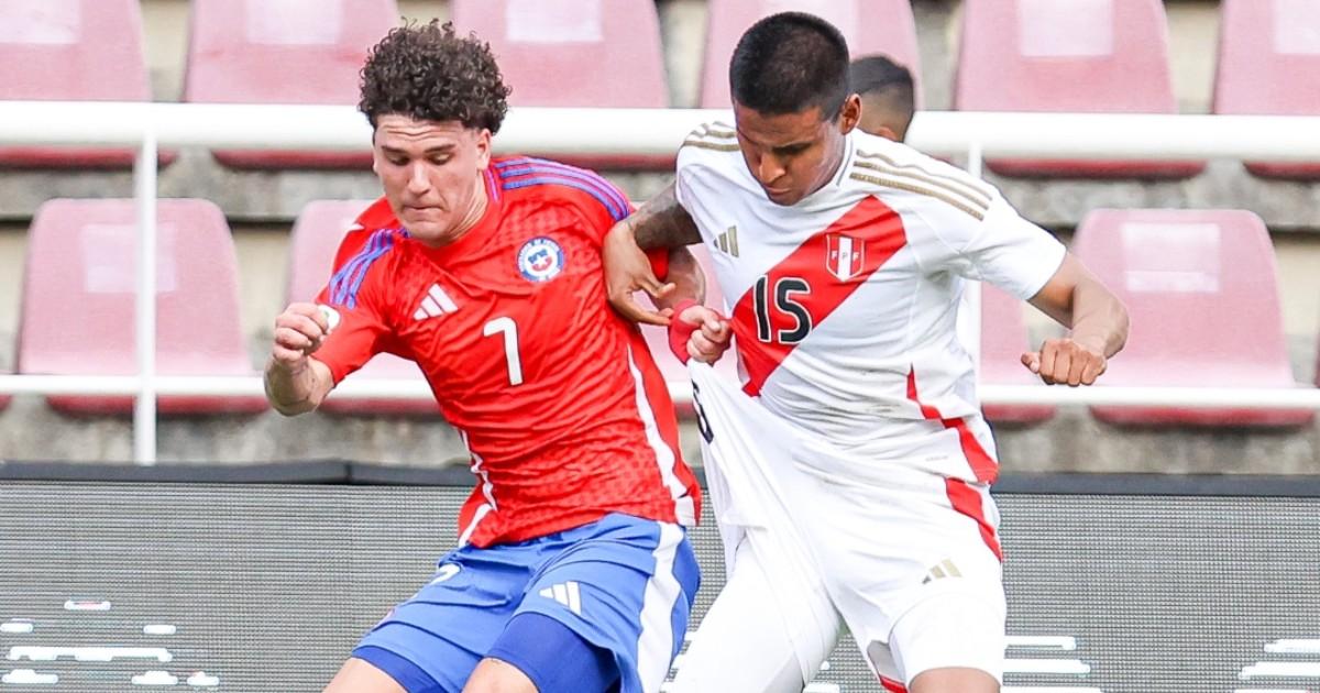 VIDEO | 🔴#ENVIVO Perú empata 1-1 ante Chile en el Sudamericano sub 20