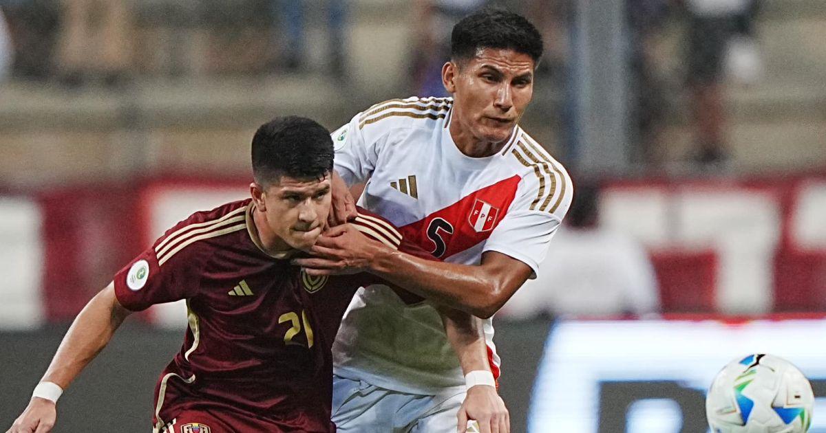 (FOTOS) Dura derrota: Perú perdió por 4-0 ante Venezuela en el Sudamericano sub 20