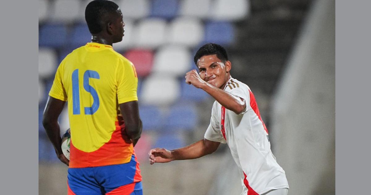 (VIDEO) Perú igualó ante Colombia previo al Sudamericano Sub-20
