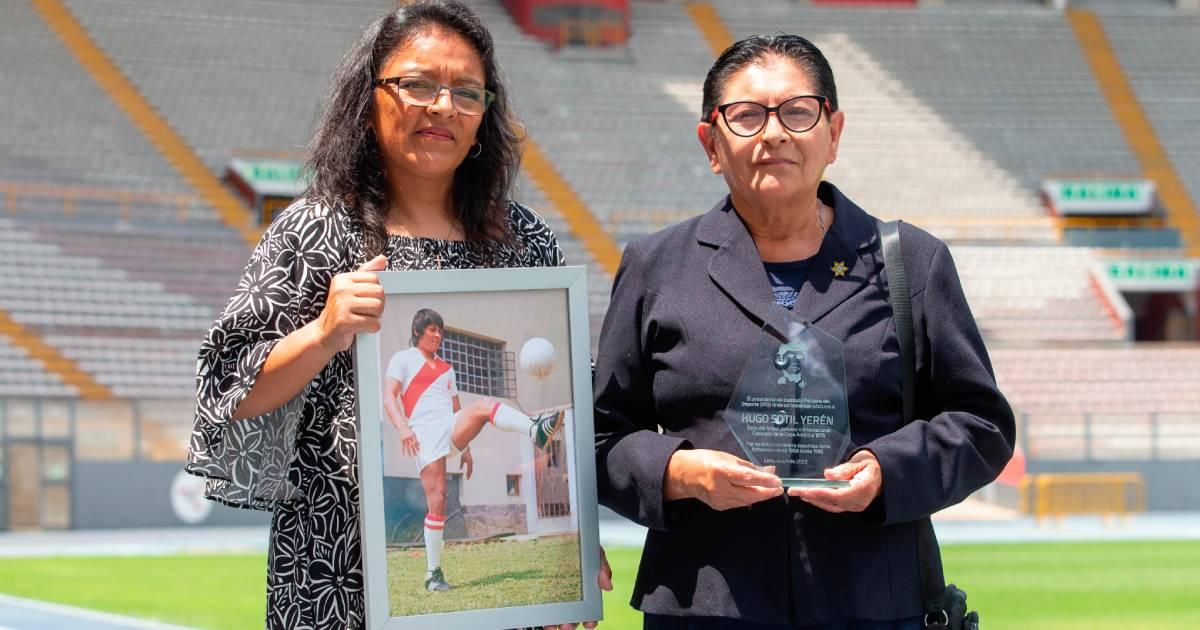 (FOTOS) IPD rindió homenaje póstumo a Hugo 'Cholo' Sotil