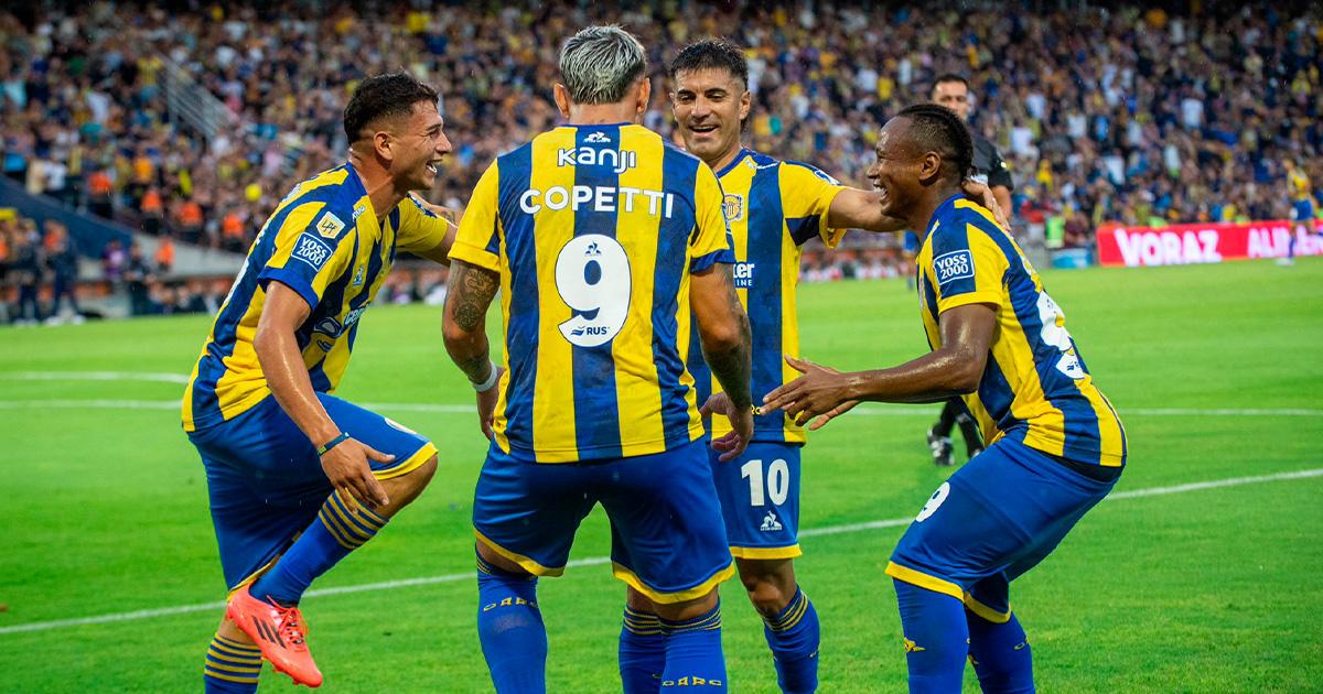 Rosario Central sigue con puntaje perfecto en la liga argentina