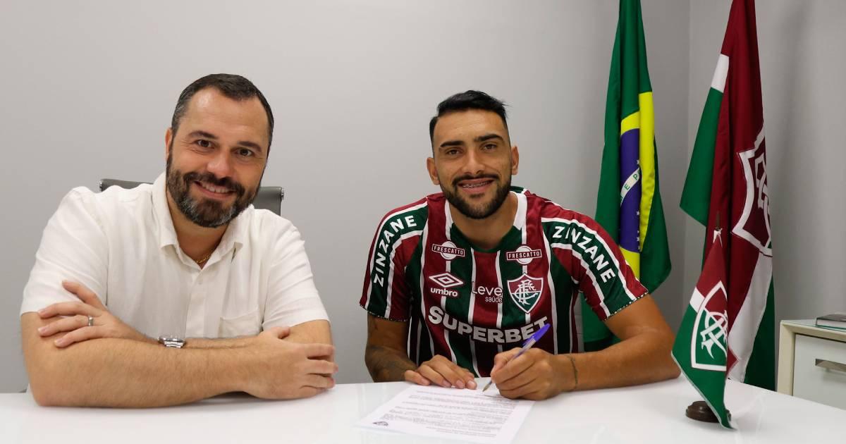 Fluminense presentó a Juan Pablo Freytes como fichaje