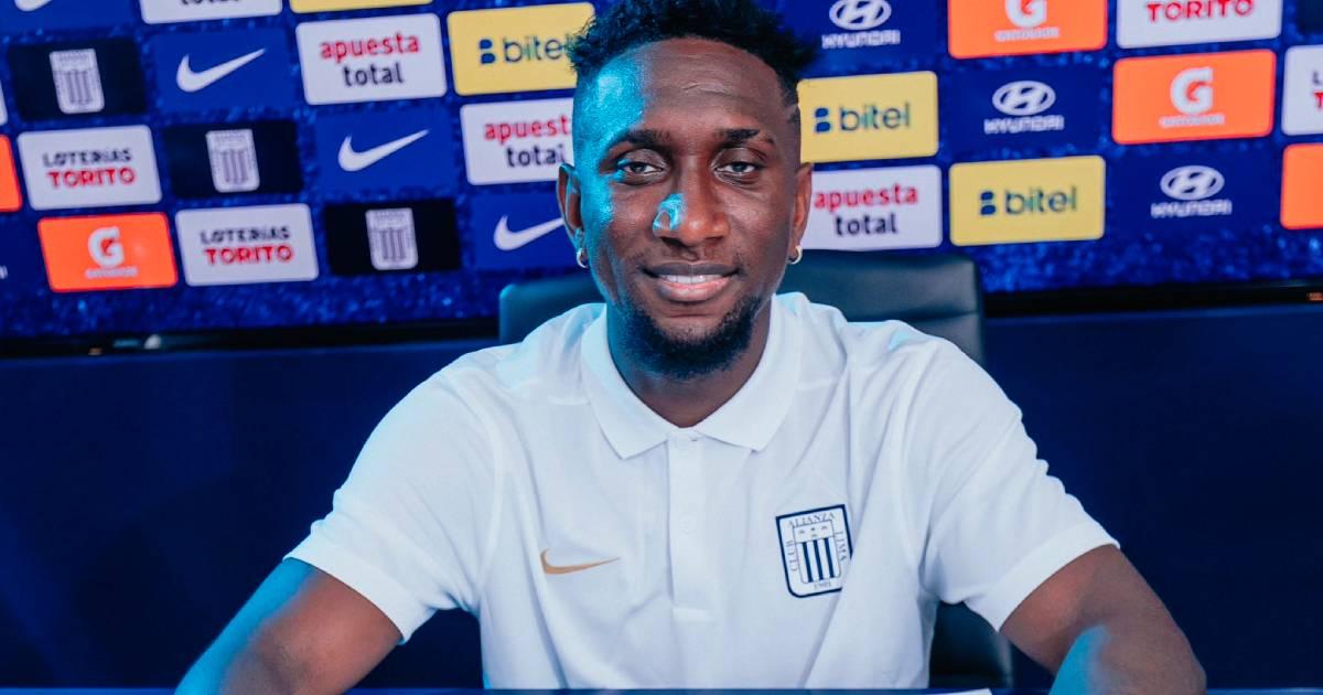 (FOTOS) Eryc Castillo fue presentado como nuevo jugador de Alianza Lima por todo el 2025