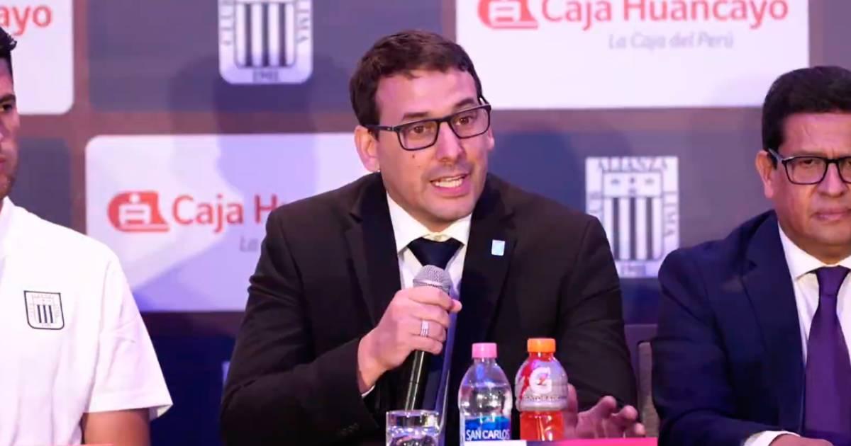 Montoya: "Caja Huancayo está haciendo una apuesta agresiva en el fútbol peruano"
