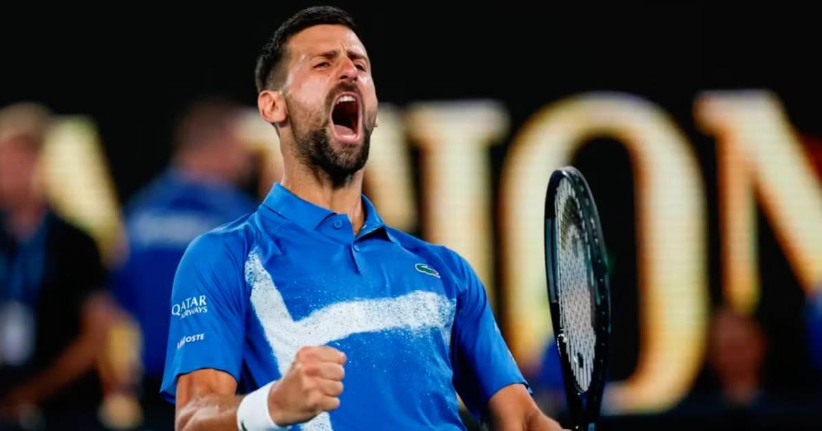 Djokovic ya está en octavos de final en Abierto de Australia