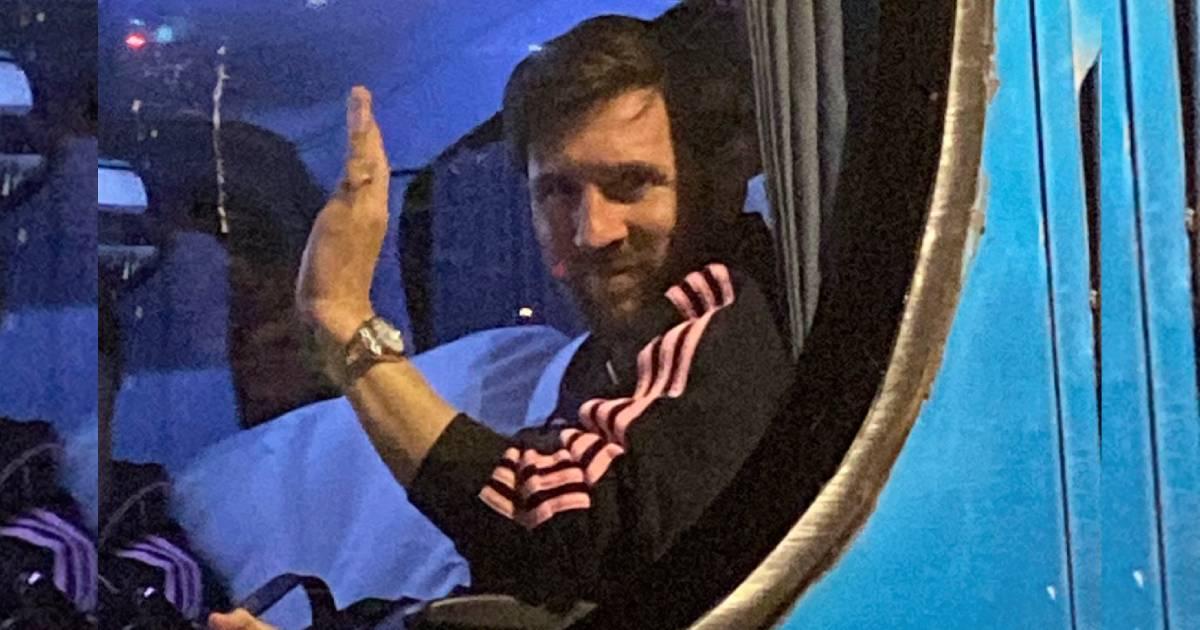 Con Messi a la cabeza: Inter Miami llegó a Lima para enfrentar a la 'U'