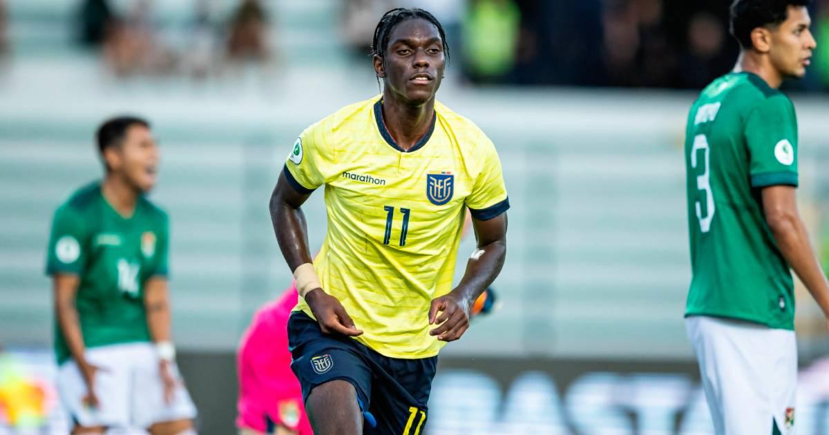 Ecuador venció a Bolivia en Sudamericano Sub-20