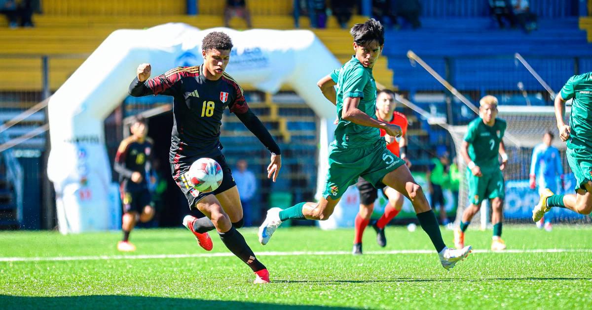  Selección Sub-17 venció 3-1 a Bolivia en segundo partido en la gira por Chile