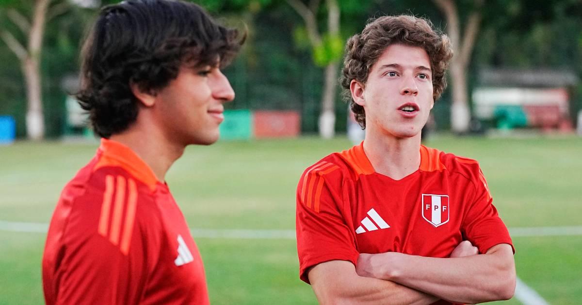 (FOTOS) Perú Sub-20 quedó listo para enfrentar a Venezuela