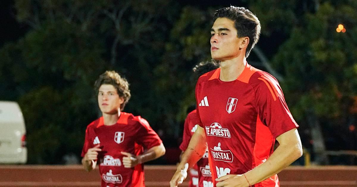 (FOTOS) Perú Sub-20 quedó listo para enfrentar a Venezuela