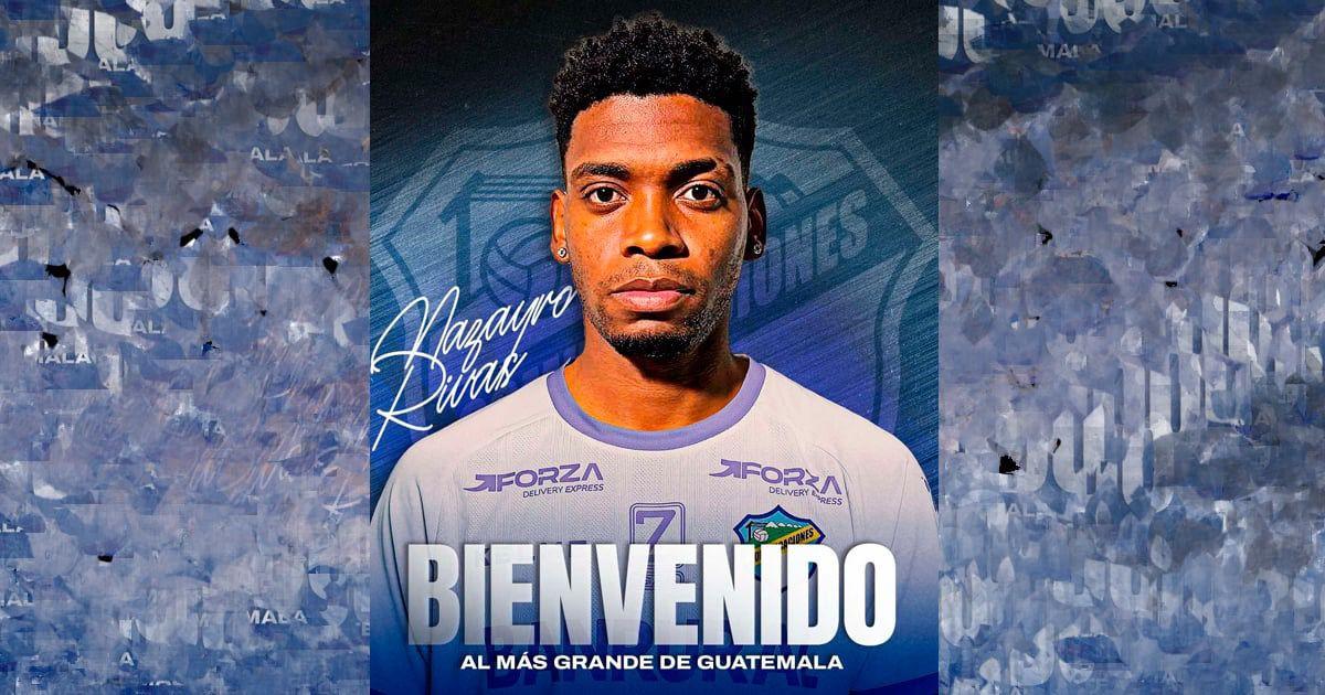  (VIDEO) Nazayro Rivas fue oficializado en club Comunicaciones de Guatemala