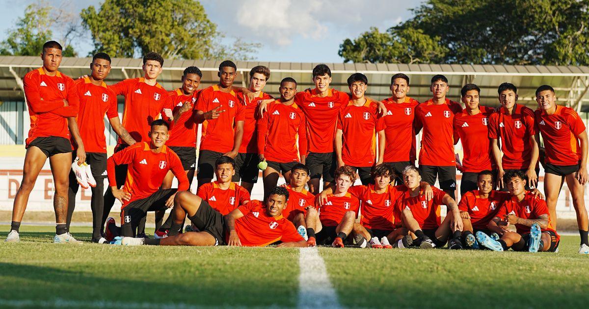 (FOTOS) Selección sub 20 quedó lista para su debut en el Sudamericano