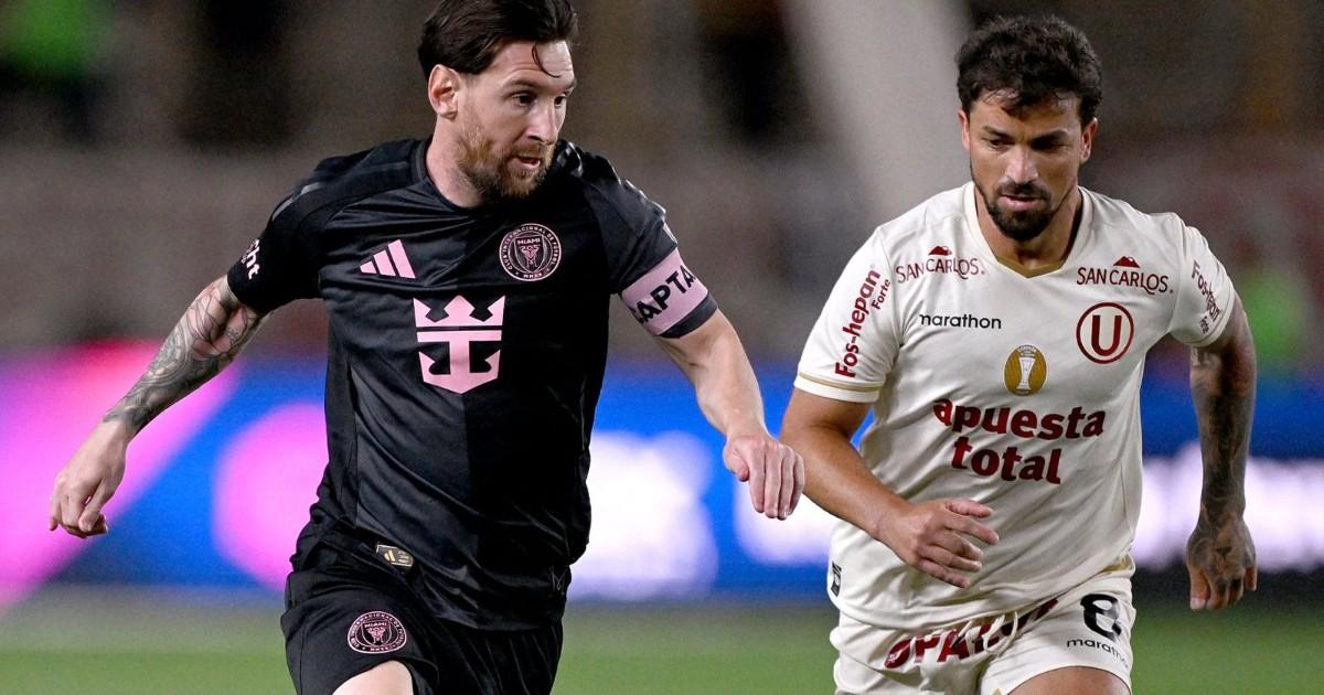 (FOTOS) Con Messi, Inter Miami venció por penales a Universitario en amistoso