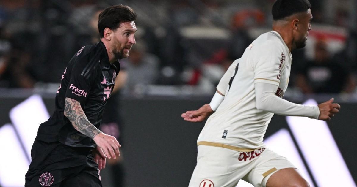 (FOTOS) Con Messi, Inter Miami venció por penales a Universitario en amistoso