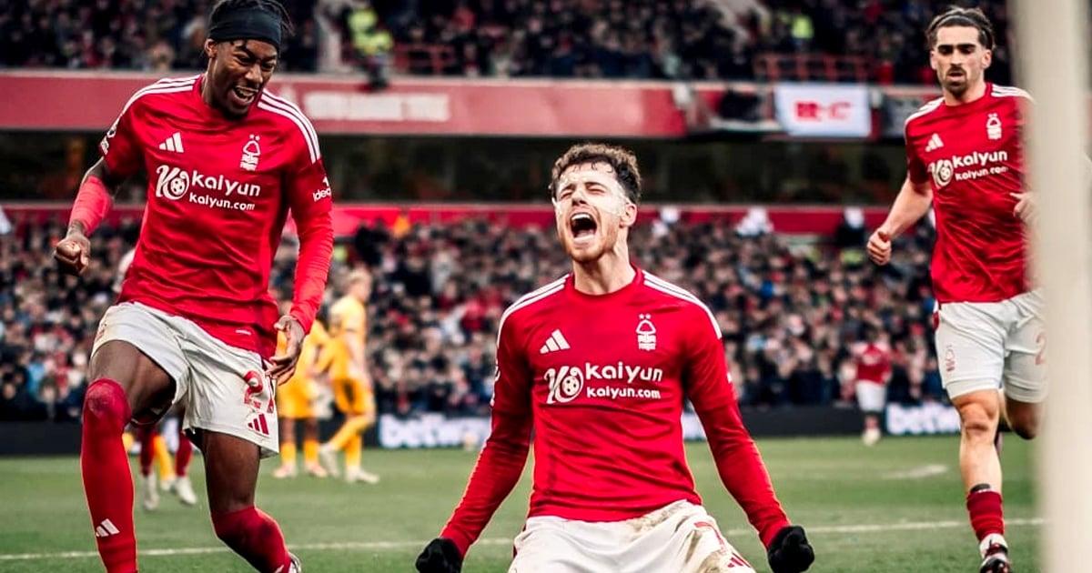 ¡Qué abuso! Nottingham Forest goleó 7-0 al Brighton y, por ahora, comparte segundo lugar en Premier League