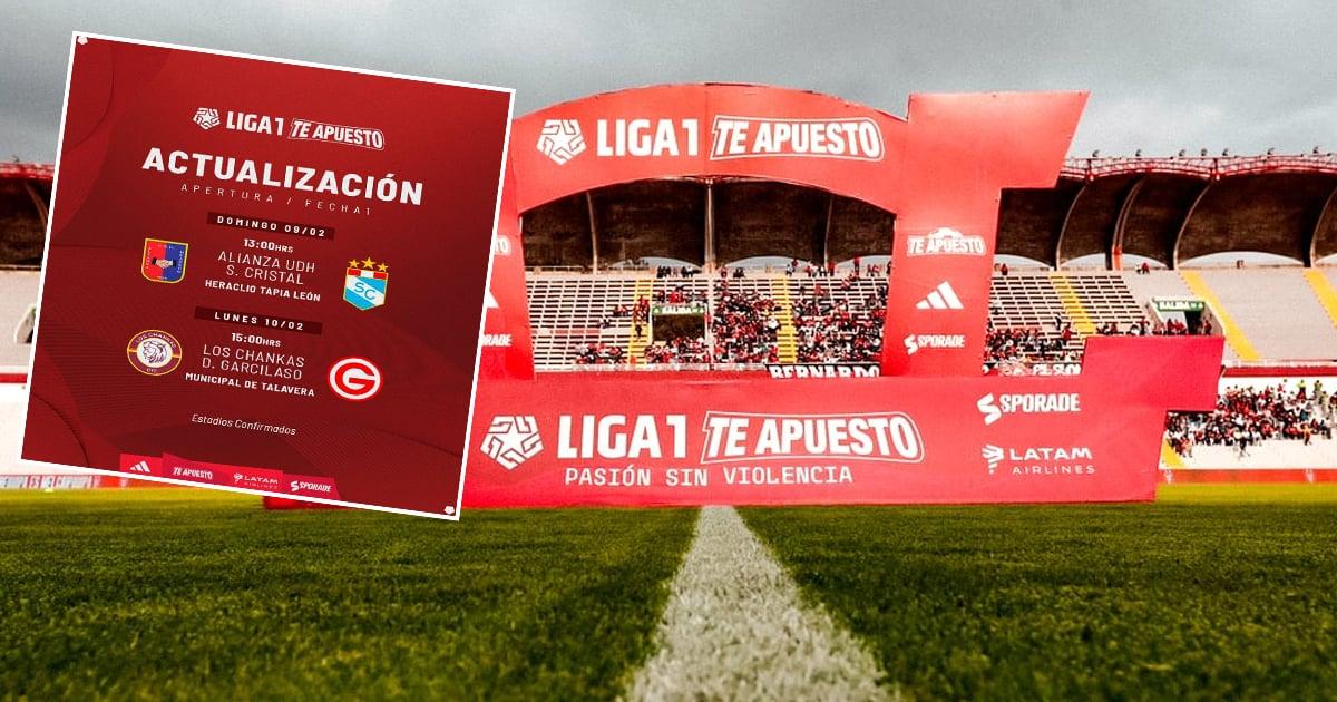 Liga 1 confirmó el Heraclio Tapia como sede del duelo entre Alianza Universidad y Cristal