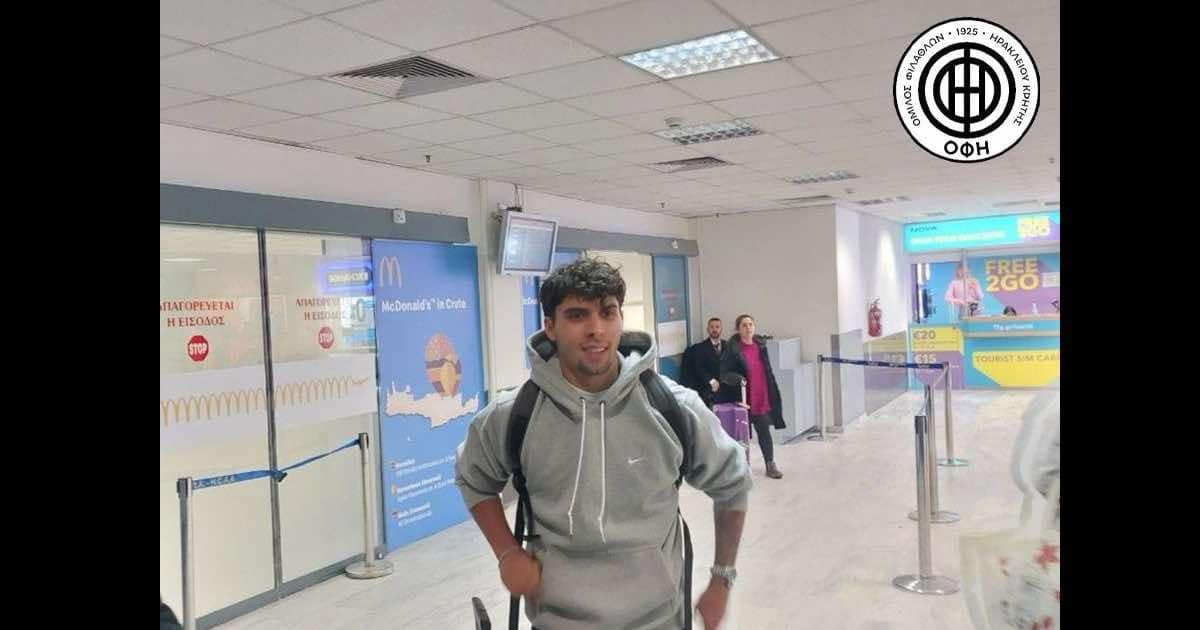 ¡Con perfil griego! Franco Zanelatto arribó a Grecia para jugar por el OFI Creta