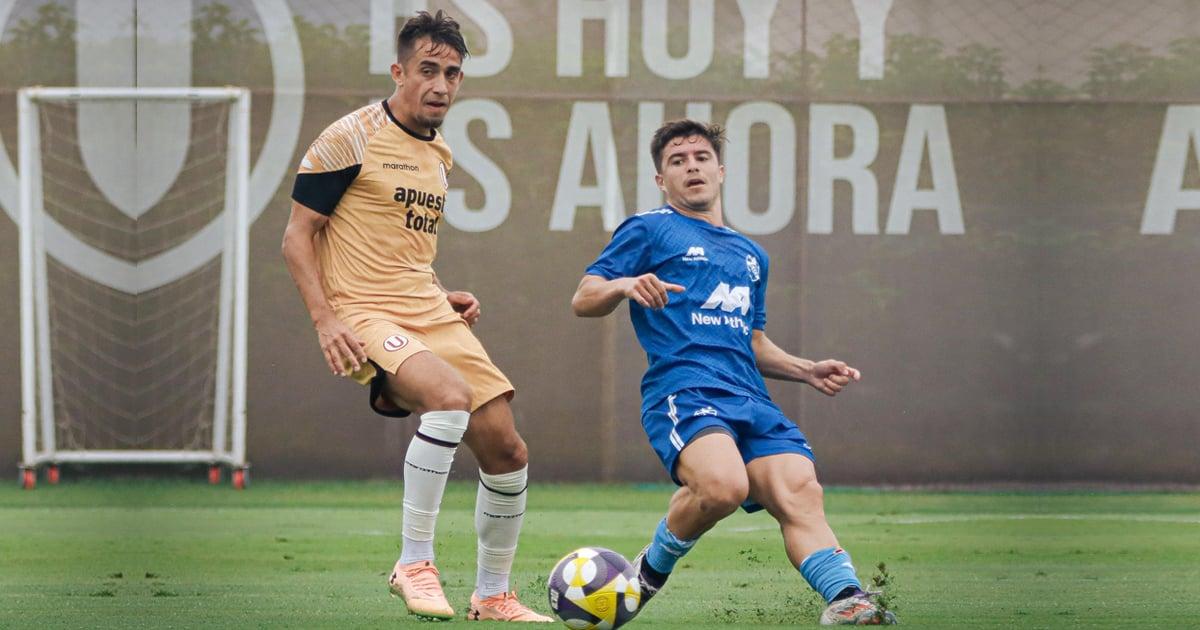 ¡Golpe en Campomar! ADT venció 1-0 a Universitario en partido amistoso