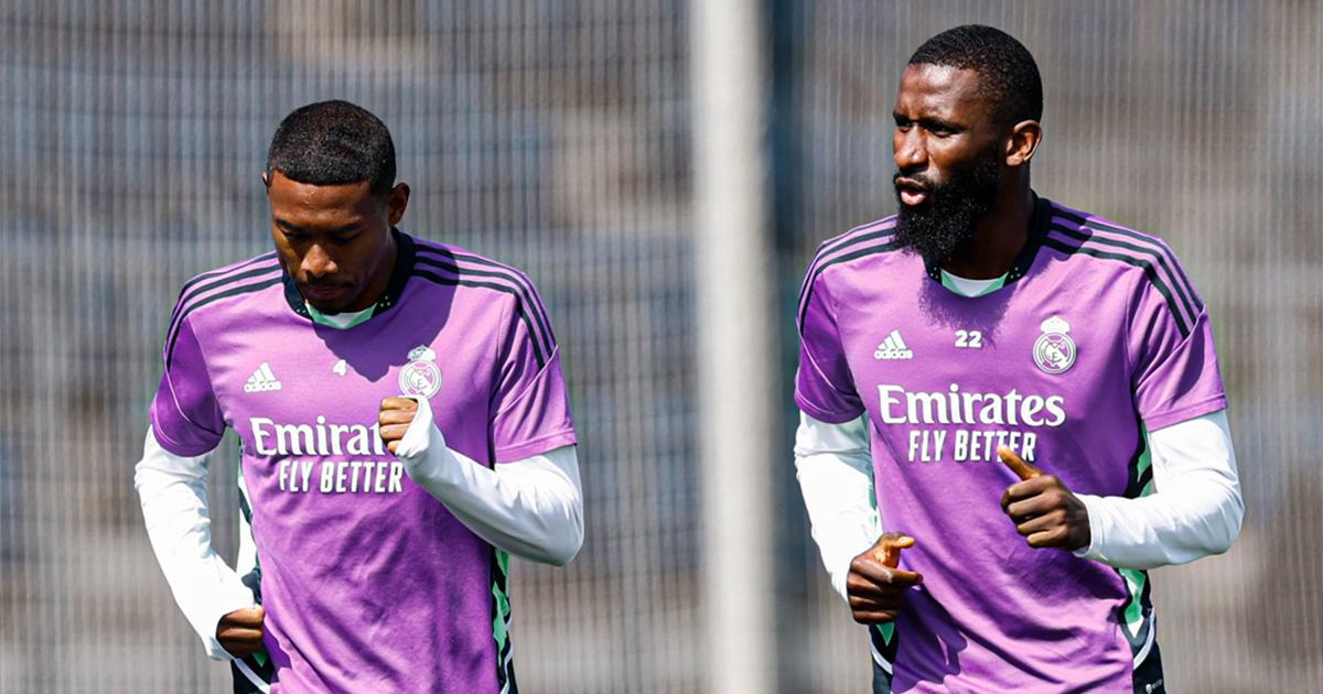 Alaba y Rüdiger estarían de vuelta en Real Madrid para enfrentar a Manchester City