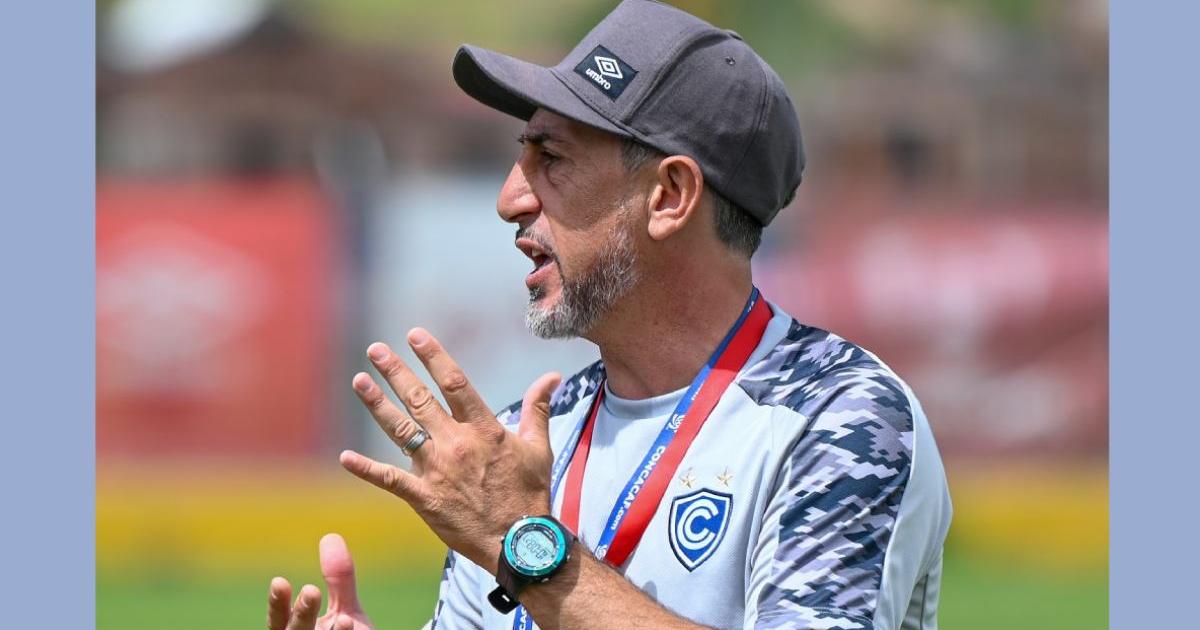 Díaz: "Estamos contentos de cómo está Cueva"