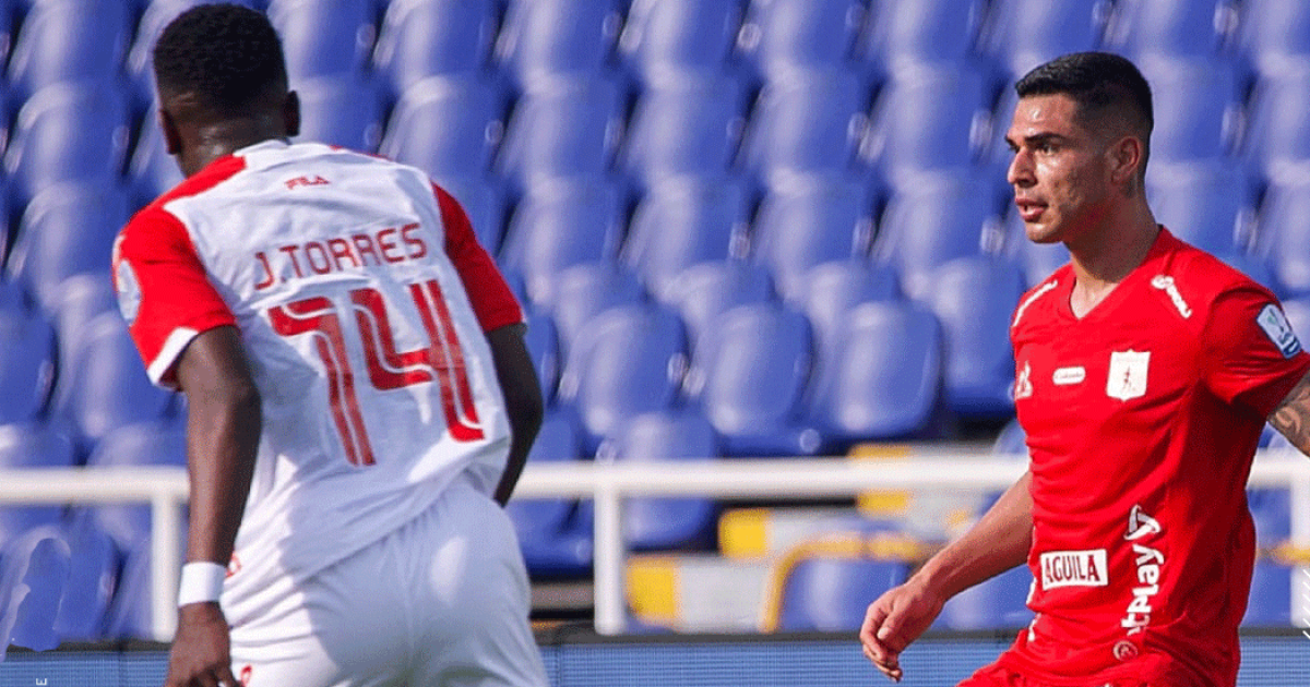 Luis Ramos ingresó en el empate de visitante del América de Cali ante Tolima