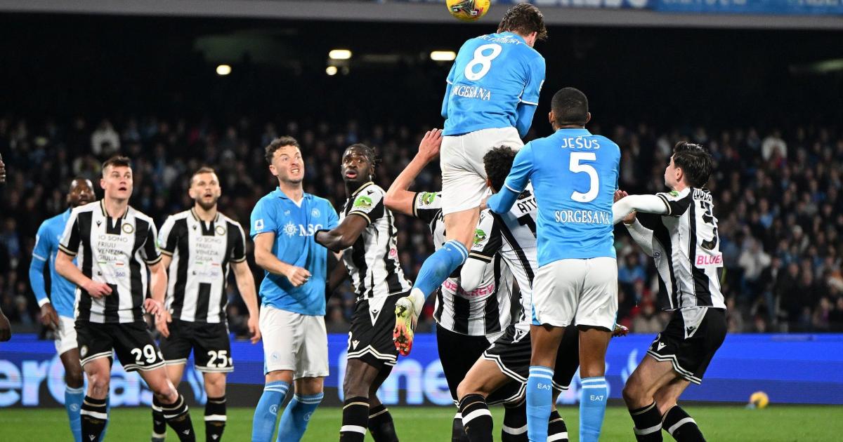 ¡Resignó puntos en casa! Napoli solo pudo igualar con Udinese por Serie A