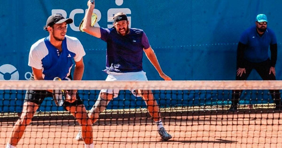Alexander Merino se despidió del torneo de dobles de Lexus Glasgow Challenger junto al alemán Negritú