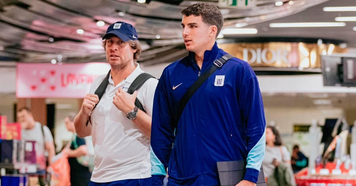 (FOTOS) Alianza Lima llegó a Buenos Aires para enfrentar a Boca Juniors