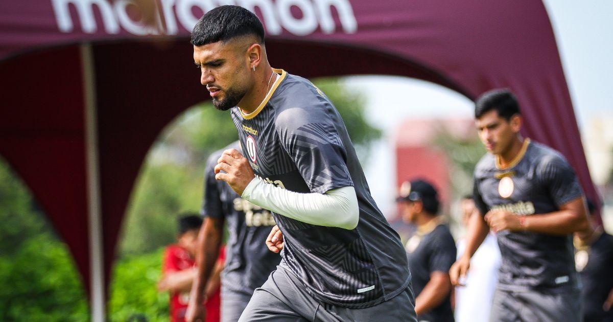 (VIDEO) Ureña se reincorporó a los entrenamientos de Universitario